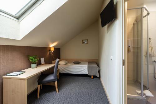Koupelna v ubytování Hotel Sigulda
