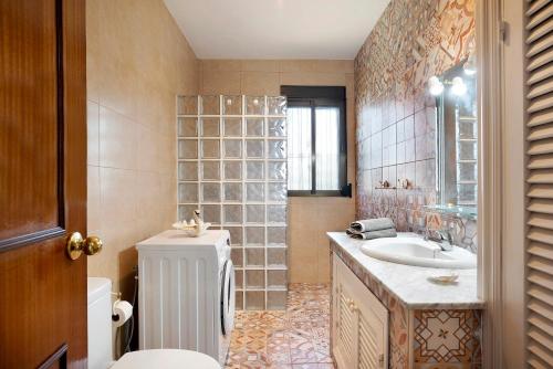 Koupelna v ubytování Casa Isabel