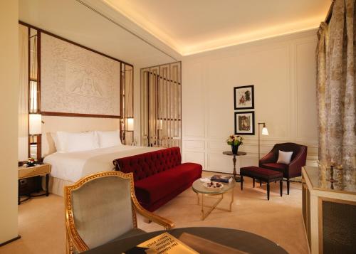 Χώρος καθιστικού στο Hotel Eden - Dorchester Collection