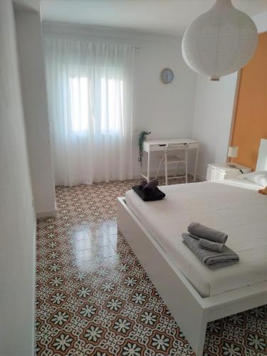 Ένα ή περισσότερα κρεβάτια σε δωμάτιο στο CASA VICKY