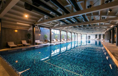 Bazén v ubytování Radisson Blu Hotel Sopot nebo v jeho okolí