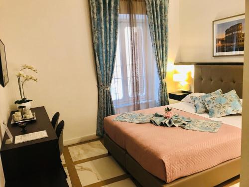 Vuode tai vuoteita majoituspaikassa KAMBAL LUXURY SUITES