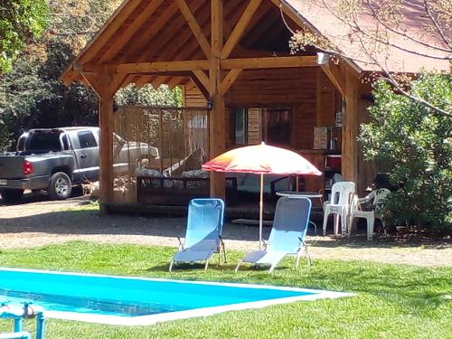 Kolam renang di atau dekat dengan CABAÑA RUSTICANA