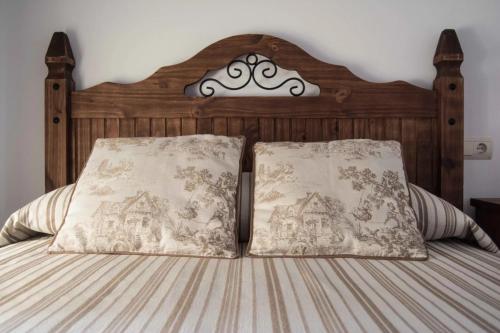 Säng eller sängar i ett rum på Casa Rural Sierra Tórtola 2