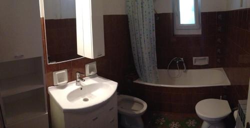 Koupelna v ubytování Accommodation Vitalio