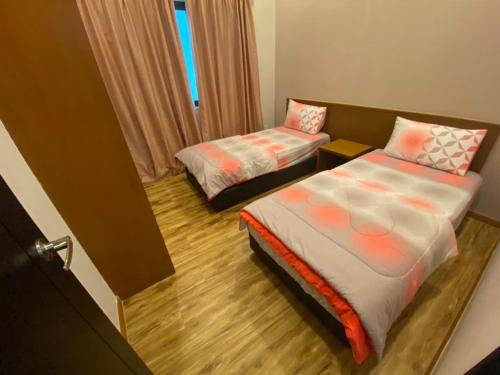 Кровать или кровати в номере Hills Aranda Nova Hotel