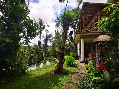 Κήπος έξω από το Villa Rimba Ubud