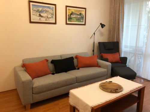 Χώρος καθιστικού στο Apartment Olivia
