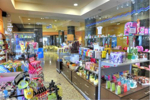 a store filled with lots of toys and other items at Hotel & Spa Entremares in La Manga del Mar Menor