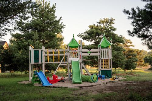 Herní místnost nebo prostor pro děti v ubytování Osada Hygge