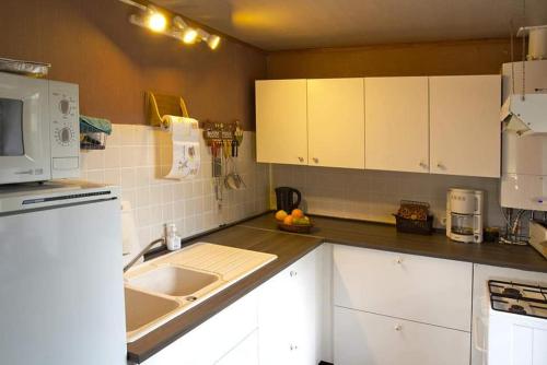 Kuchyň nebo kuchyňský kout v ubytování La Petite Maison
