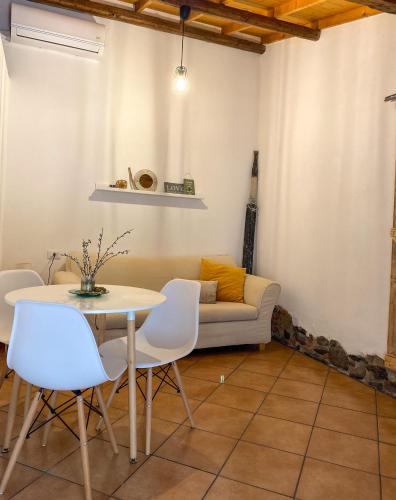 Zona de estar de Is Scabas Guestrooms