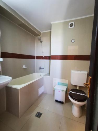 Ein Badezimmer in der Unterkunft Hotel Unirea