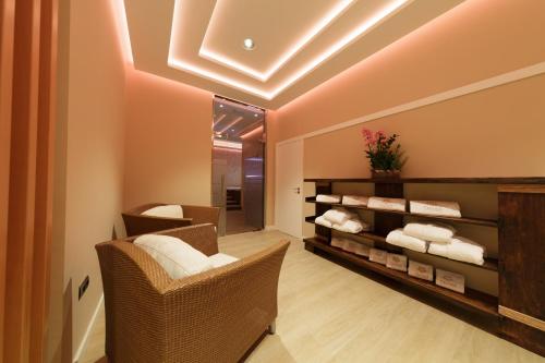 Гостиная зона в Hotel Suite Villa Maria