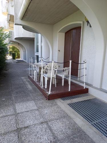 Balkoni atau teres di Aparthotel Ponza