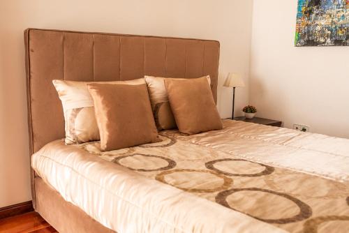 En eller flere senge i et værelse på Casa da Eira - Alojamento Local