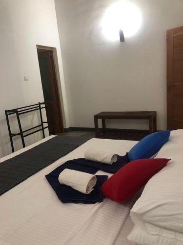 Postel nebo postele na pokoji v ubytování Secret House