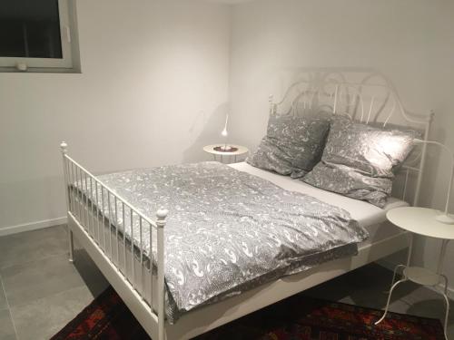 Postel nebo postele na pokoji v ubytování Ferienwohnung Bei Beppi