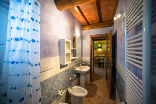 A bathroom at Agriturismo Valdo