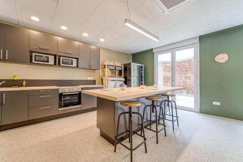 A kitchen or kitchenette at Student Factory Metz Trèves