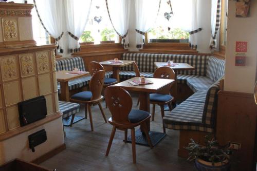 Χώρος καθιστικού στο Hotel Posta