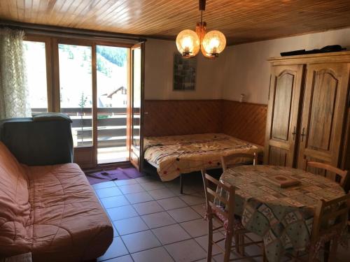 Area tempat duduk di Studio Montgenèvre, 1 pièce, 4 personnes - FR-1-445-79