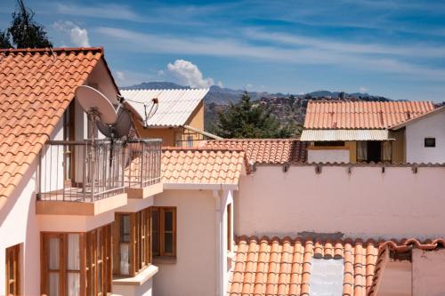 Nespecifikovaný výhled na hory nebo výhled na hory při pohledu z apartmánu