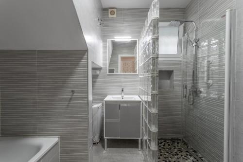 Koupelna v ubytování Villa La Casita Burriana Nerja