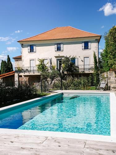 Πισίνα στο ή κοντά στο Clos Olivier de Serres