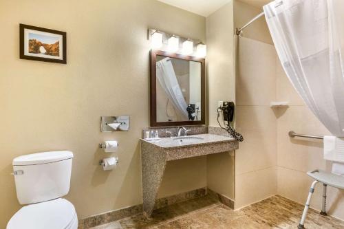 Ванная комната в Comfort Inn & Suites Orange County John Wayne Airport