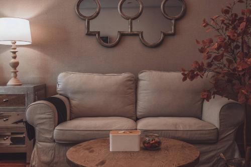 Χώρος καθιστικού στο Tianjin G'apartment - Five Great Avenues