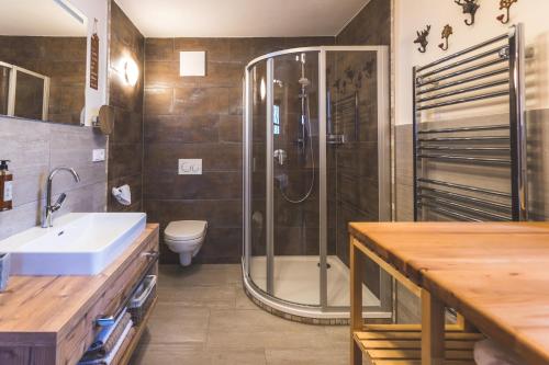 Kúpeľňa v ubytovaní Hilltop Appartement