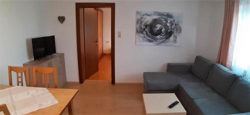 TV a/nebo společenská místnost v ubytování Haus Thaler