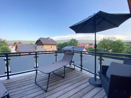 Μπαλκόνι ή βεράντα στο Chalet Auszeit