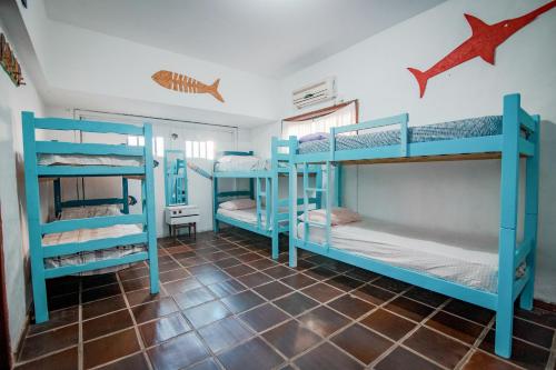 Postel nebo postele na pokoji v ubytování Hostel 32