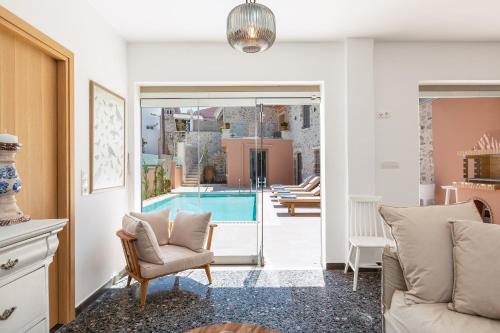 Posezení v ubytování Sissi Boutique Villa