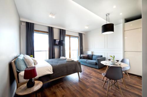 Posezení v ubytování Dream4You Apartments