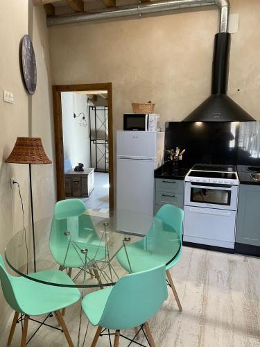 Η κουζίνα ή μικρή κουζίνα στο Casa Manadero