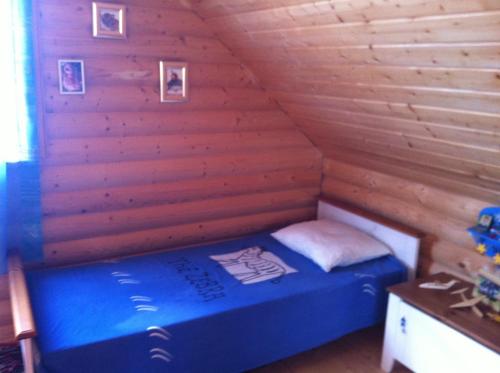 Postel nebo postele na pokoji v ubytování DvīņuMājas