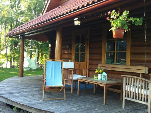 Zahrada ubytování DvīņuMājas