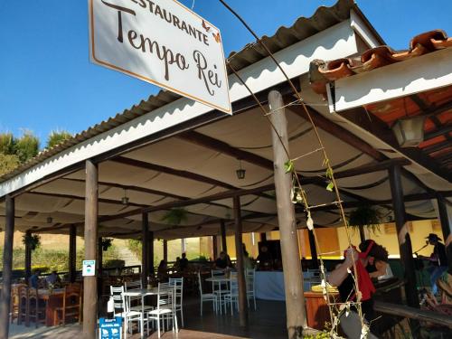 Εστιατόριο ή άλλο μέρος για φαγητό στο Pousada Realeza Atibaia