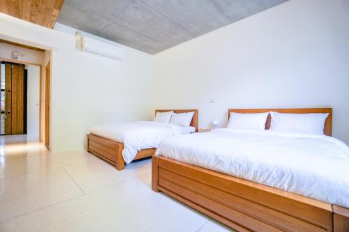 Cornerstone Bed & Breakfastにあるベッド