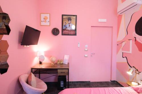 Televisyen dan/atau pusat hiburan di LH51 Rooms