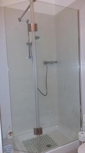 Koupelna v ubytování Attico Oleandro - Penthouse loft with sea view - Nova Siri, Basilicata