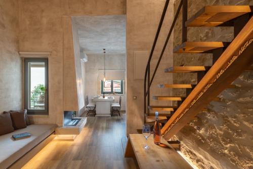 Posezení v ubytování Inotropes Boutique Suites - Adults Only
