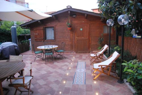 Patio nebo venkovní prostory v ubytování B&B Percorso Verde