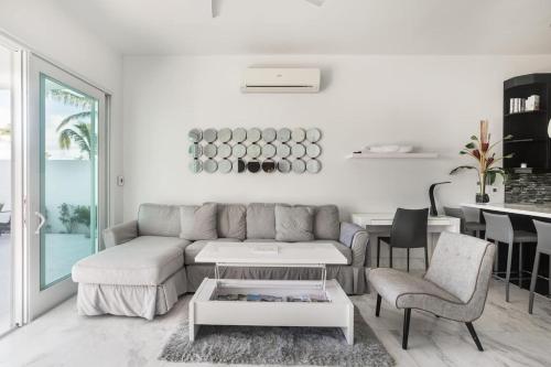 Zona de estar de SulMare at Sapodilla Bay Luxury villas