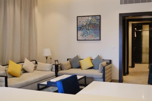 Posezení v ubytování Dorat Najd Resort
