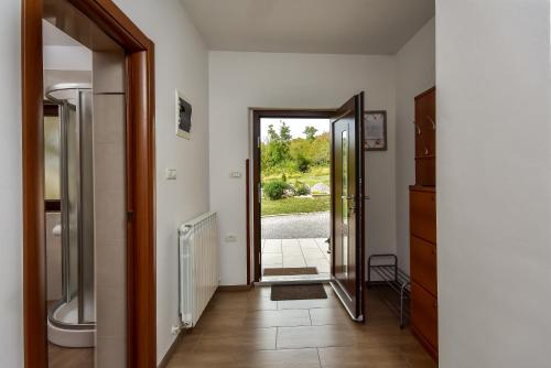 Koupelna v ubytování Apartman Grabar