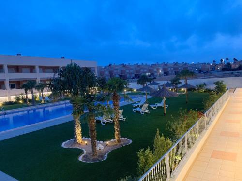 2 bedrooms appartement with shared pool enclosed garden and ...